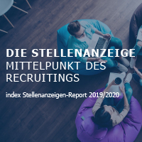 Titelseite des index Stellenanzeigen-Reports 2019/2020