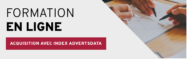 Formation en ligne : acquisition avec index Advertsdata