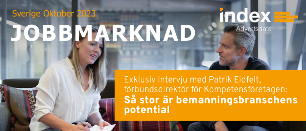 Exklusiv intervju med Patrik Eidfelt, förbundsdirektör för Kompetensföretagen: Så stor är bemanningsbranschens potential