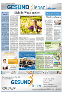 Sonderthema Gesundheitsmarkt