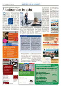 Sonderthema Bildungsmarkt