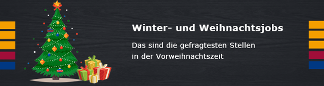 Winter- und Weihnachtsjobs - Das sind die gefragtesten Stellen in der Vorweihnachtszeit
